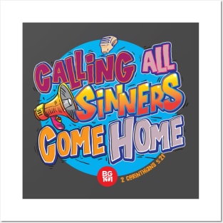 Calling All Sinners Posters and Art